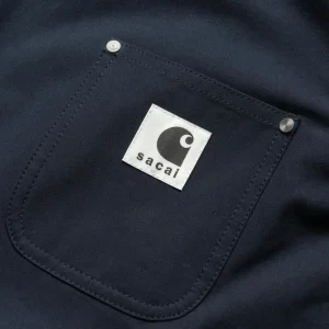 Carhartt WIP Sacai X Vendbar Andejakke | Beige / Navy Fashion