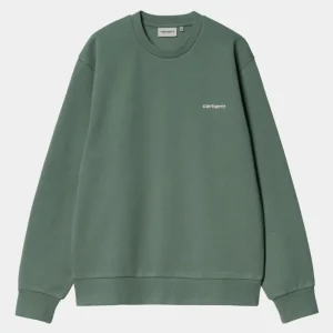 Carhartt WIP Script Broderi Sweatshirt | Parkere Discount