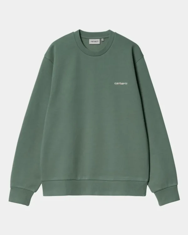 Carhartt WIP Script Broderi Sweatshirt | Parkere Discount