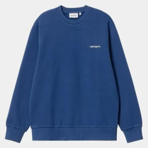 Carhartt WIP Script Broderi Sweatshirt | Aeldre Best Sale