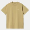 Carhartt WIP Script Broderi T-Shirt | Agat Best Sale