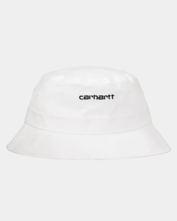 Carhartt WIP Script Bucket Hat | Hvid Clearance