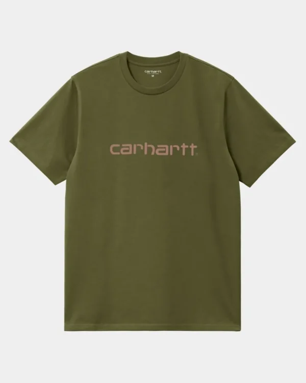 Carhartt WIP Script T-Shirt | Dundee / Glassy Pink Shop