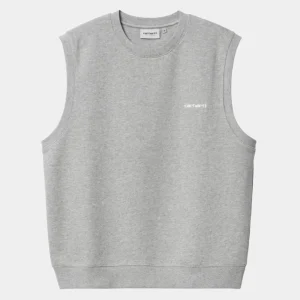 Carhartt WIP Script Vest Sweatshirt | Gra Lyng Store