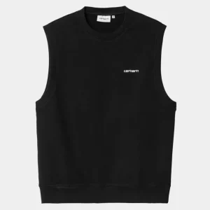 Carhartt WIP Script Vest Sweatshirt | Sort Cheap