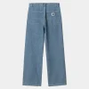 Carhartt WIP Simple Bukser Til Kvinder - Denim | Bla (Heavy Stone Vask) Cheap