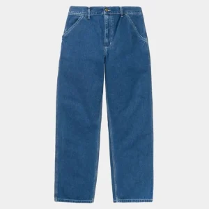 Carhartt WIP Simple Pant - Denim | Bla (Stenvasket) Clearance