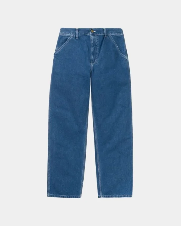 Carhartt WIP Simple Pant - Denim | Bla (Stenvasket) Clearance