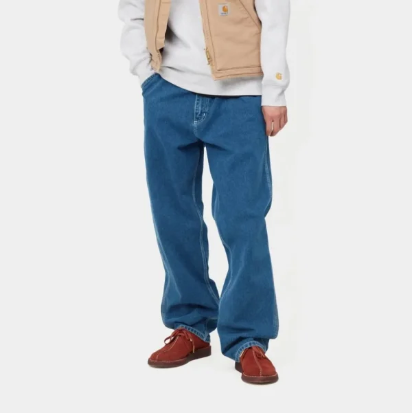 Carhartt WIP Simple Pant - Denim | Bla (Stenvasket) Clearance