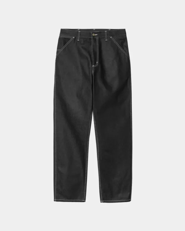 Carhartt WIP Simple Pant - Denim | Sort (Stiv) Sale