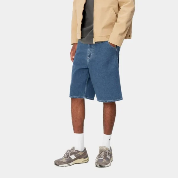 Carhartt WIP Simple Short - Denim | Bla (Stenvasket) Sale