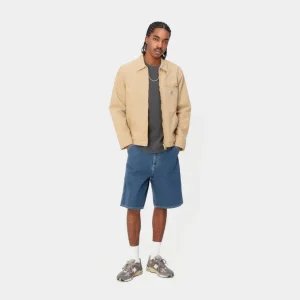 Carhartt WIP Simple Short - Denim | Bla (Stenvasket) Sale