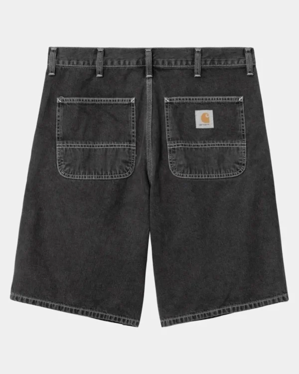 Carhartt WIP Simple Short - Denim | Sort (Heavy Stone Vask) Online