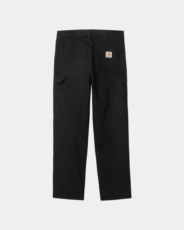 Carhartt WIP Single Knee Pant - Denim | Sort (Skyllet) Outlet