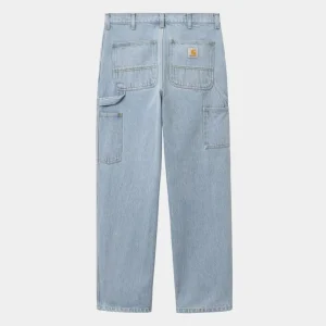 Carhartt WIP Single Knee Pant - Denim | Bla (Tung Sten Bleget) Sale