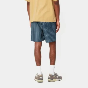 Carhartt WIP Slater Svommebukser | Bla Cason Stripe Lodret Sale