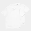 Carhartt WIP Standard T-Shirt Med Rund Hals (2 Pack) | Hvid + Hvid Clearance