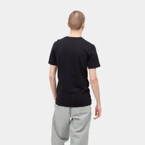 Carhartt WIP Standard T-Shirt Med Rund Hals (2 Pack) | Sort + Sort Best Sale