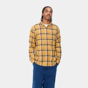 Carhartt WIP Swenson Ternet Skjorte | Solstrale Shop