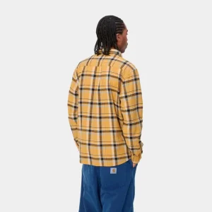 Carhartt WIP Swenson Ternet Skjorte | Solstrale Shop