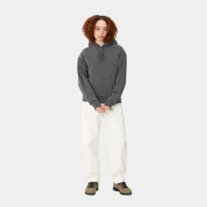 Carhartt WIP Taos Sweatshirt Med Haette Til Kvinder | Flint Outlet