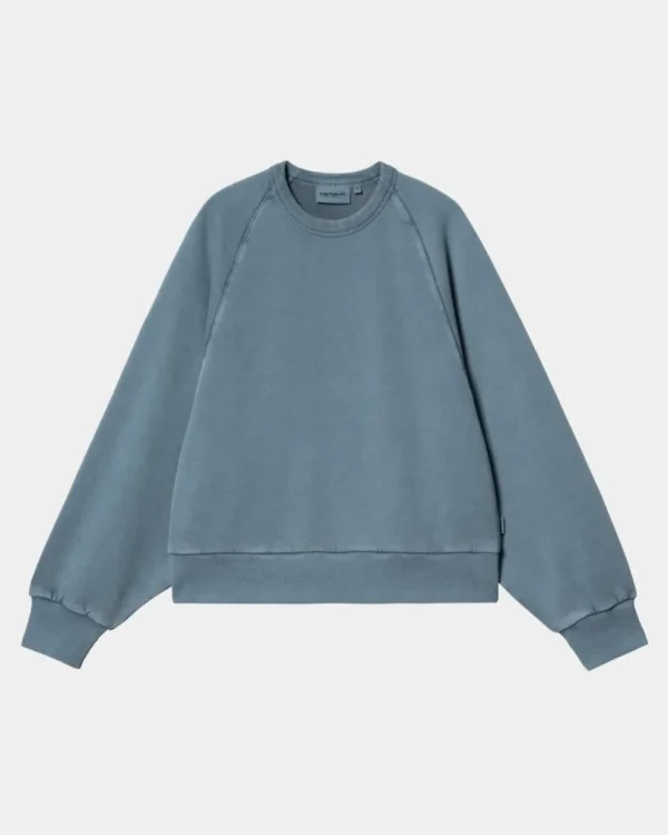 Carhartt WIP Taos Sweatshirt Til Kvinder | Vancouver Bla Clearance