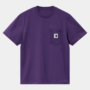 Carhartt WIP T-Shirt Med Lommer Til Kvinder | Tyrian Hot