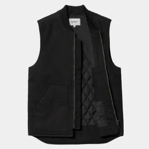 Carhartt WIP Vest (Vinter) | Sort (Heavy Stone Vask) Best Sale